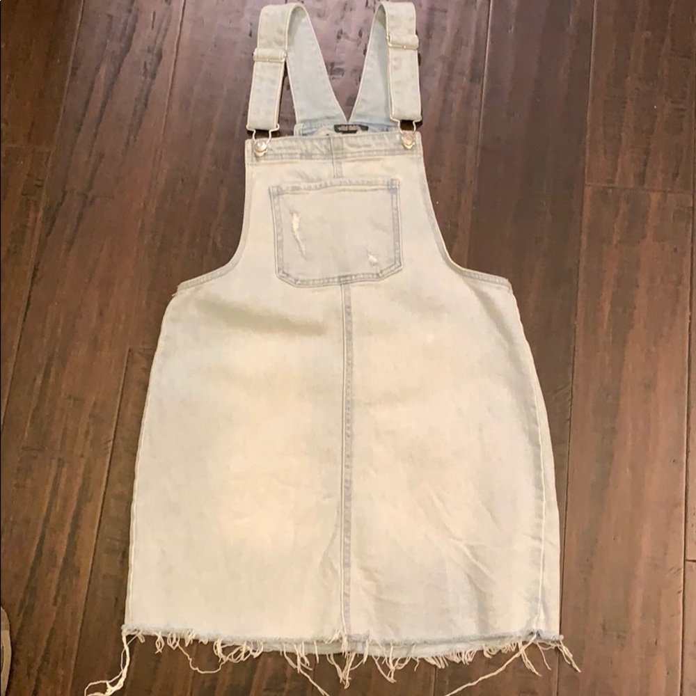 Wild Fable Denim Pinafore Dress